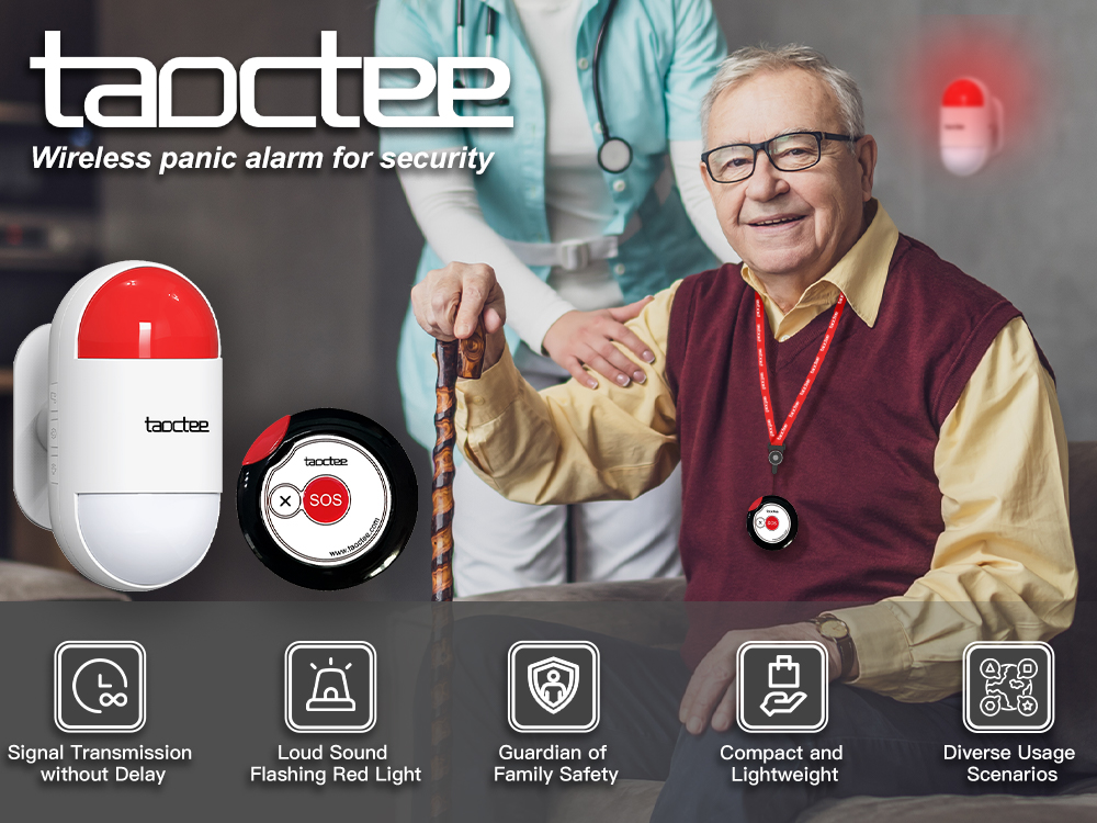 taoctee wireless panic alarm
